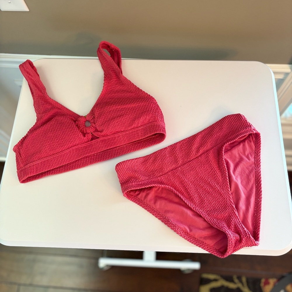 coral bikini!